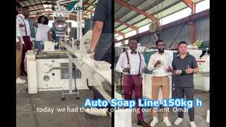 LOVO receives Ethiopian soap production line customers