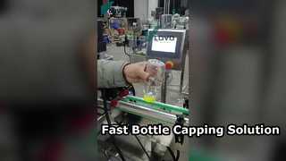Automatic Plastic Bottle/Jar Capping Machine — PET Bottle Capping Machine