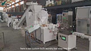 Customized Long-Bar Soap Production Line for Our Client in DRC