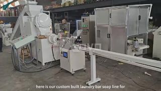 Customized Soap Production Line for Our Client in DRC