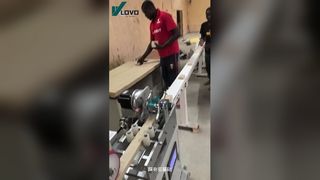 A video of the production line in operation, sent back by a client in Chad; they are very satisfied 